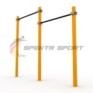 Купить Турник уличный двойной для Воркаут SP WRK-13_76mm в Братске 