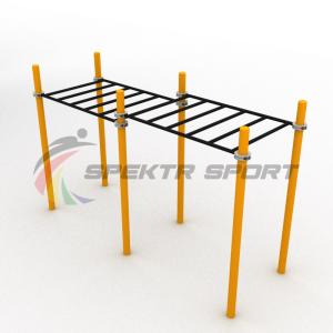 Купить Рукоход двухуровневый для Воркаут SP WRK-02_76mm в Братске 