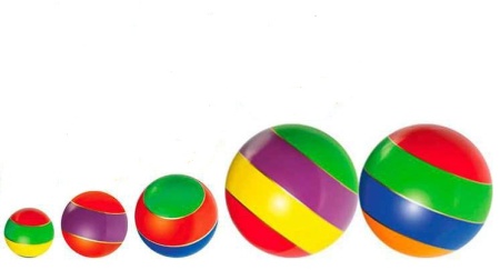 Купить Мячи резиновые (комплект из 5 мячей различного диаметра) в Братске 